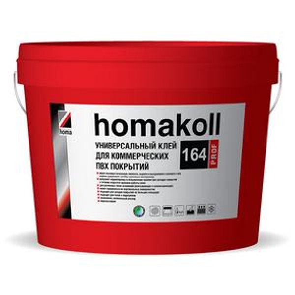 Клей Homakoll 164 Prof универсальный для напольных покрытий 3кг