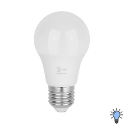 Лампочка светодиодная ЭРА GREEN LINE LED A60-15W-865-E27 GL E27 15 Вт груша холодный свет