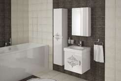 Тумба с раковиной левая Accord (Sanita Luxe-Ringo 50) Acc 500.01