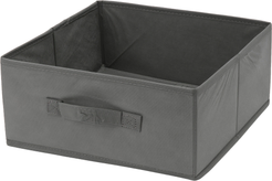 Короб д/хранения Qually 31х31х14см серый