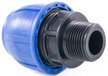 Муфта компрессионная ПНД d20x1/2" наружная резьба
