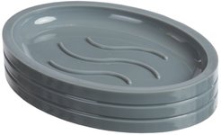 Мыльница linea грей 429-04