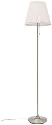 Светильник напольный ARTSTYLE HT-767WN E27 никель/белый, металл