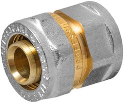 Соединение латунное обжимное Ø20ммх1/2" внутренняя резьба