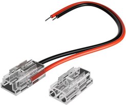 Коннектор прокалывающие 2pin (4мм) с проводом для гибкого соединения или подключения светодиодной ленты СОВ 5м