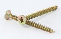Саморез универсальный желтый 3,5х45 (150шт)1445
