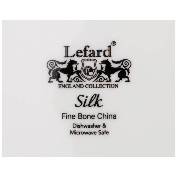 Пара чайная Lefard Silk 430мл фарфор, белый