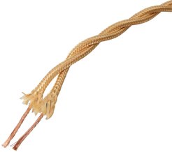 Провод витой 2х1,5 золото