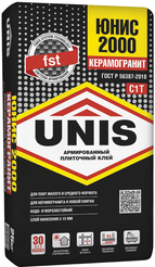 Клей для плитки UNIS 2000 23кг