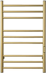 Полотенцесушитель электрический INDIGO Line Trinity 80х50, матовое золото 