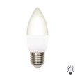 Лампа светодиодная VOLPE LED-C37-6W 4000K E27 FR SLS