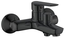 Смеситель для ванной ESKO Lagos Black LG54B в комплекте с душевыми аксессуарами