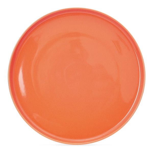 Тарелка обеденная Domenik Coral Gold 27см оранжевый, фарфор