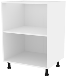 Корпус шкафа напольный для 1-го фасада Микс 60х82х51см Белый