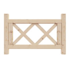 Заборчик бордюрный Timber&Style 38х58см