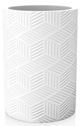 Стакан для зубных щеток DELICATE WHITE белый, полирезин