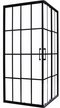 Ограждение душевое Ceruttispa MUZA90N (90x90x195)