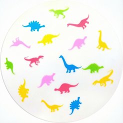 Светильник светодиодный Gauss накладной 24Вт 1560Лм IP20 4000K круглый (динозавр) 380x63мм