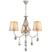 Люстра HIPER H056-3 WHITE/GOLD 3xE27