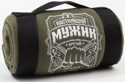 Плед Этель Настоящий мужчина 130х150см, флисовый