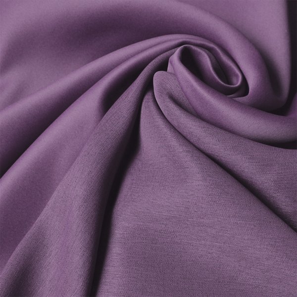 Штора Amore Mio Блэкаут лен 150x270 (1шт) фиолетовый