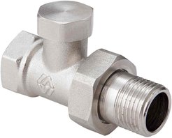 Клапан запорный для радиатора прямой MP-У 1/2""