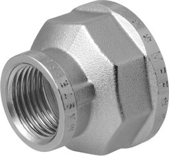 Муфта латунная переходная 1"х1/2"