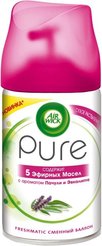 Баллон сменный д/автомат.освежителя Air Wick Pure 250мл 5 Эфирных Масел, Пачули/Эвкалипт
