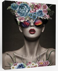 Картина на холсте Цветочная диадема 40х50