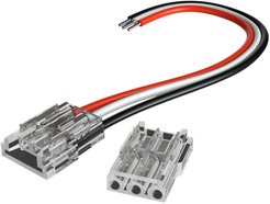 Коннектор для светодиодной ленты прокалывающий 3pin с проводом Geniled MIX 8мм 2шт