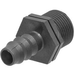 Адаптер для трубки с внешней резьбой 3/4" d16мм 2шт