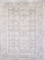 Ковер AMELI 9255A S.BEIGE / P.WHITE 0,78х1,5м