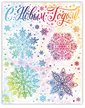 Украшение новогоднее оконное Magic Time С Новым Годом! Снежинки с раскраской 30x38см арт.92070 