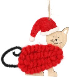 Украшение фигурное Кошечка 11х11х1,5см, дерево, SYMZPB-4425090