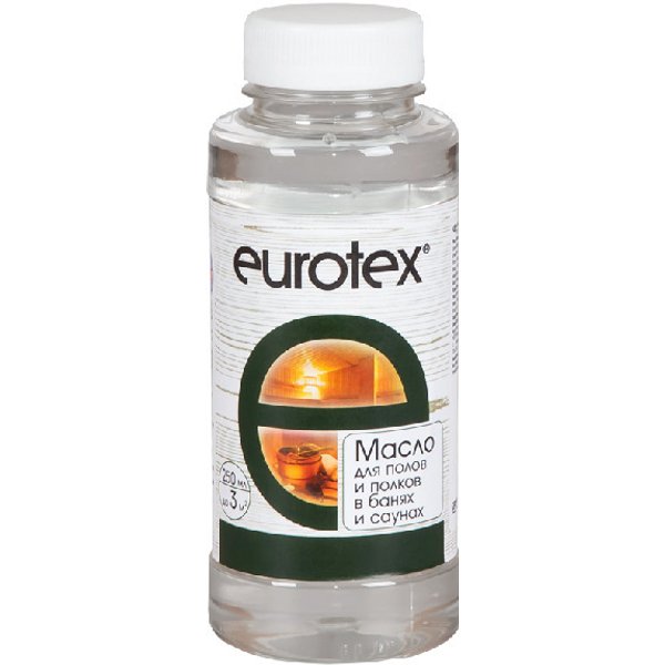 Масло защитное Eurotex Сауна (0,25кг)