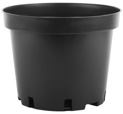 Горшок для рассады 10л 29х23см круглый черный