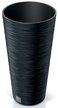 Кашпо Furu Round Slim d30см h57,5см V27л anthracite, с вкладышем
