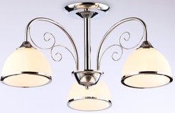 Люстра Ambrella light TR3181/3 CH/FR хром/белый матовый 3хE27