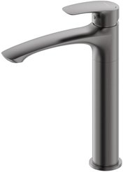 Смеситель для накладной раковины Milardo Rora RORGM01M01 графит