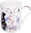 Кружка Lefard Lavander Cats Художник 330мл фарфор