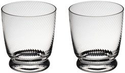 Набор стаканов Lefard Twist&Shine 360мл 2шт низкие, стекло