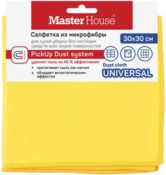 Салфетка Master House Итальянская замша 30х30см микрофибра