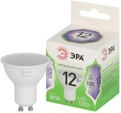 Лампочка светодиодная ЭРА GREEN LINE LED MR16-12W-865-GU10 GL GU10 12 Вт софит холодный свет