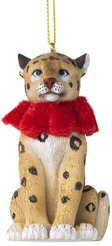 Украшение подвесное новогоднее Гепард с воротником 4,6х7,8х3,7см,87624