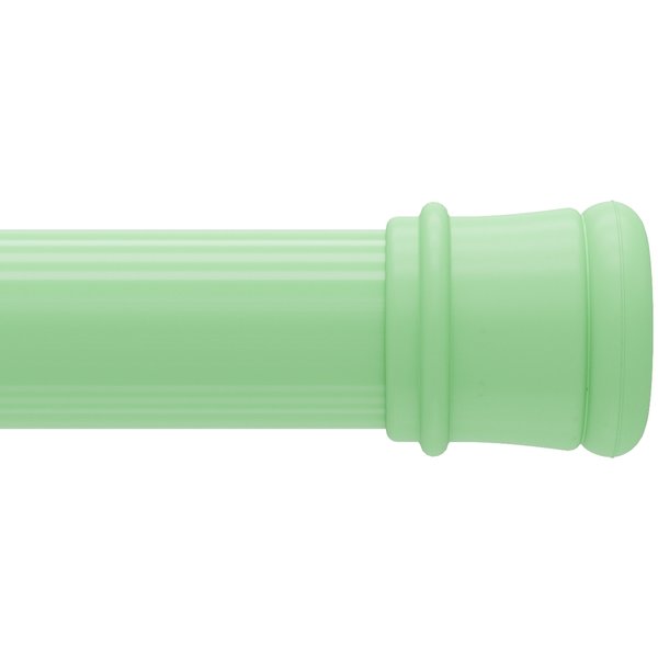 Карниз для ванной Milardo 110-200см прямой раздвижной, зеленый арт.012A200M14