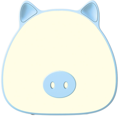 Светильник ночник настольный Gauss Qplus GTL703 5W 200lm 2700-6000K 5V LED Li-ion 1200mA голубой диммируемый