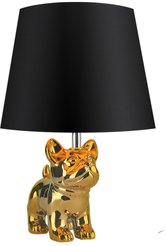 Светильник настольный Ritter BUDDY E14 черный/золотой