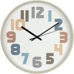 Часы настенные Цветные цифры d=30,5см 77776738