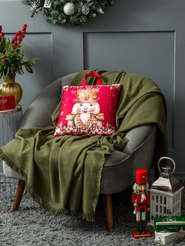 Плед-подушка Павлина 150х200см Щелкунчик