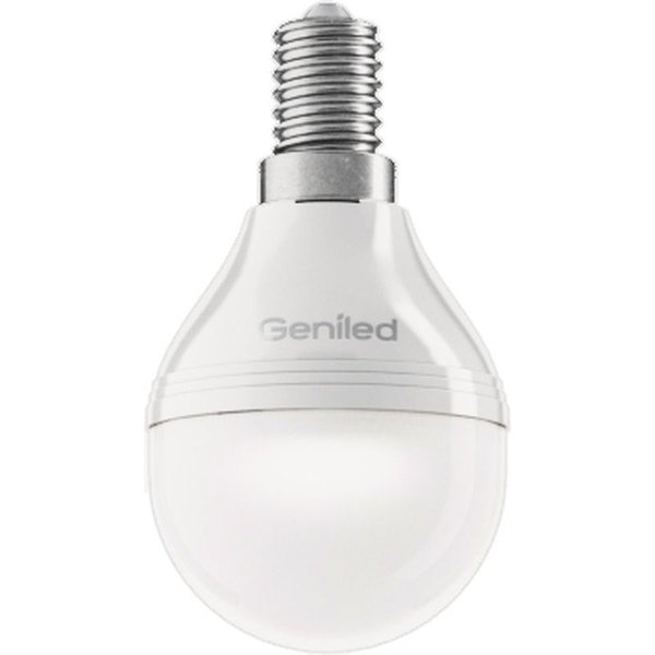 Лампа светодиодная Geniled 7Вт Е27 шар 4200К свет холодный матовая